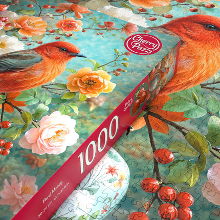 CherryPazzi Floral Melody Puzzel 1000 Stukjes