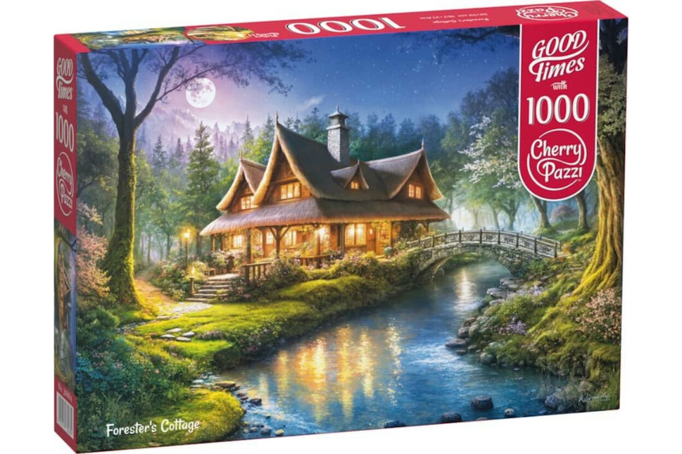 CherryPazzi Forester's Cottage Puzzel 1000 Stukjes