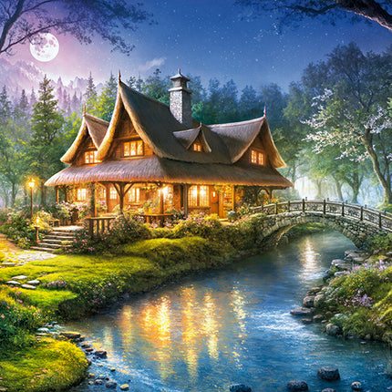 CherryPazzi Forester's Cottage Puzzel 1000 Stukjes