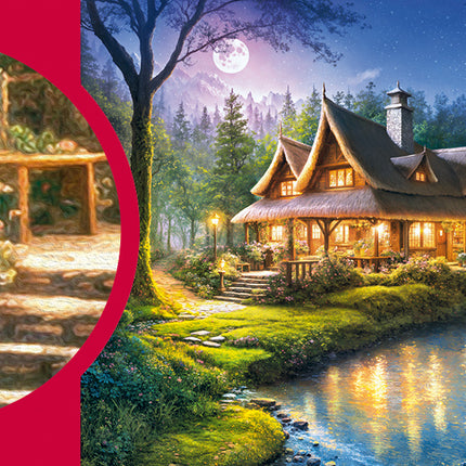 CherryPazzi Forester's Cottage Puzzel 1000 Stukjes