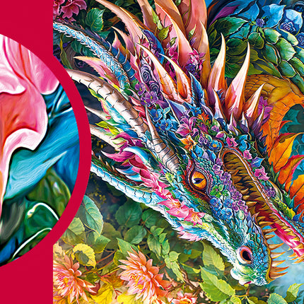 CherryPazzi Good Luck Dragon Puzzel 1000 Stukjes