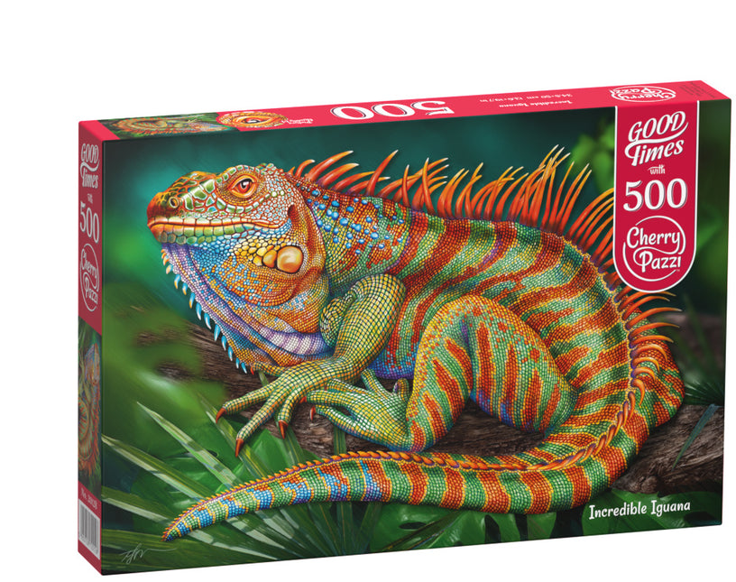 CherryPazzi Incredible Iguana Puzzel 500 Stukjes