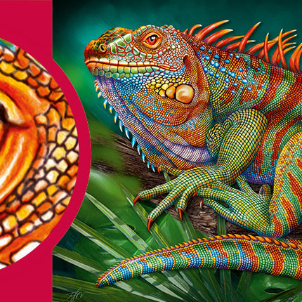 CherryPazzi Incredible Iguana Puzzel 500 Stukjes