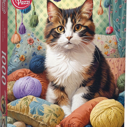CherryPazzi Knitty Cat Puzzel 1000 Stukjes