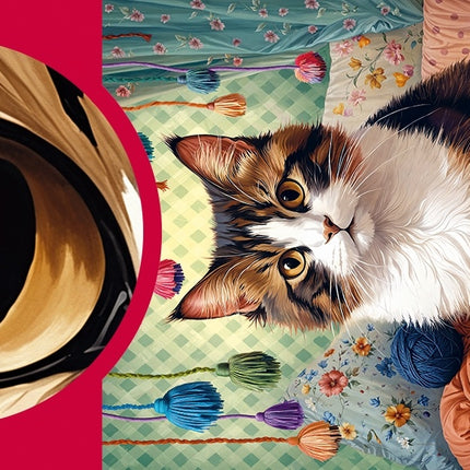 CherryPazzi Knitty Cat Puzzel 1000 Stukjes