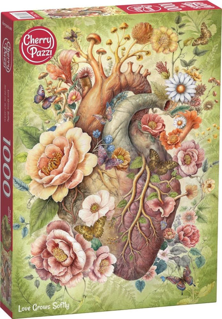 CherryPazzi Love Grows Softly Puzzel 1000 Stukjes
