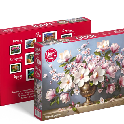 CherryPazzi Magnolia Elegance Puzzel 1000 Stukjes