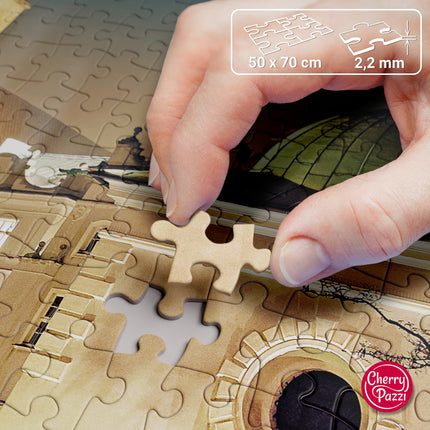 CherryPazzi Market Square in Cracow Puzzel 1000 Stukjes