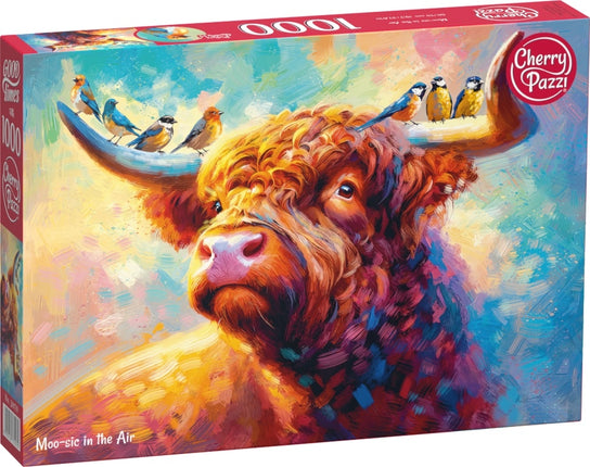 CherryPazzi Moo-sic in the Air Puzzel 1000 Stukjes