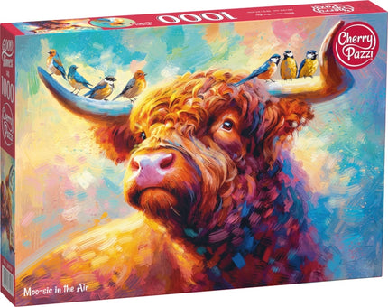CherryPazzi Moo-sic in the Air Puzzel 1000 Stukjes