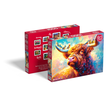 CherryPazzi Moo-sic in the Air Puzzel 1000 Stukjes