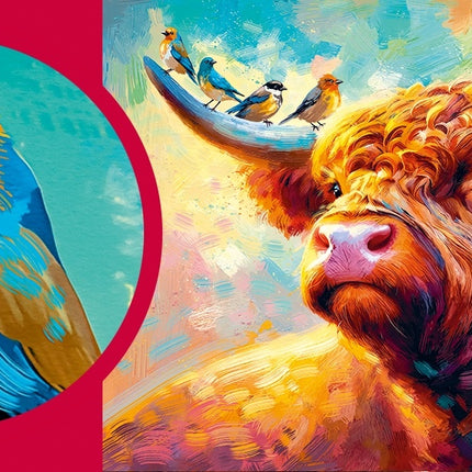 CherryPazzi Moo-sic in the Air Puzzel 1000 Stukjes