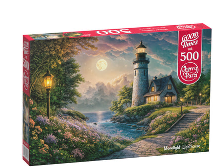 CherryPazzi Moonlight Lighthouse Puzzel 500 Stukjes