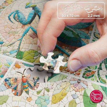 CherryPazzi Mosaic of the Miniature Wild Puzzel 1000 Stukjes