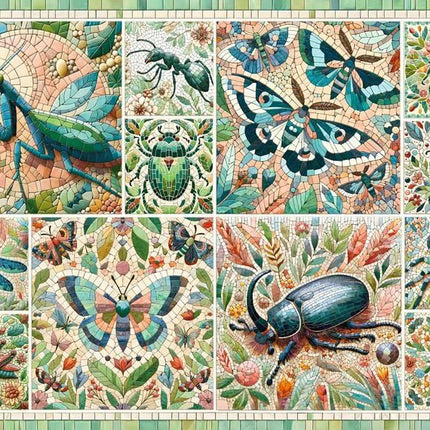 CherryPazzi Mosaic of the Miniature Wild Puzzel 1000 Stukjes