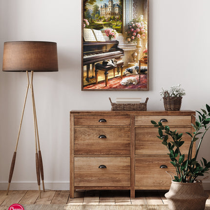 CherryPazzi Piano Room Puzzel 1000 Stukjes