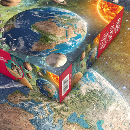 CherryPazzi Planet Earth in galaxy Space Puzzel 2000 Stukjes