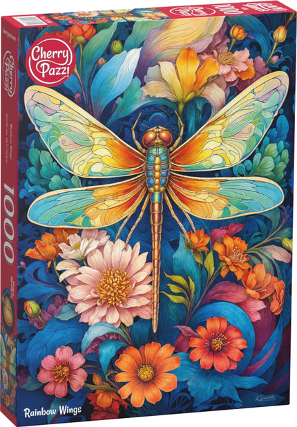 CherryPazzi Rainbow Wings Puzzel 1000 Stukjes