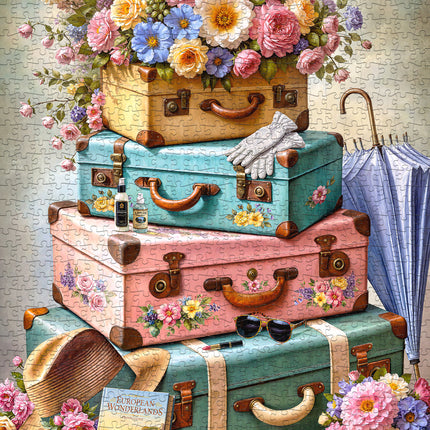 CherryPazzi Ready to Go! Puzzel 1000 Stukjes