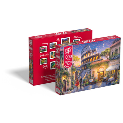 CherryPazzi Romantic Rome Puzzel 1000 Stukjes