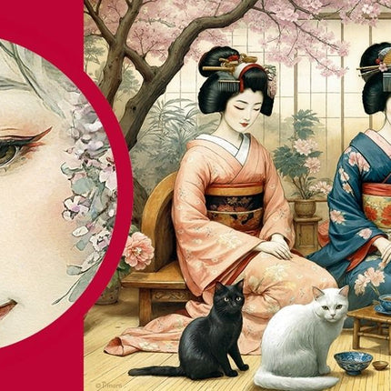 CherryPazzi Springtime Tea Puzzel 1000 Stukjes