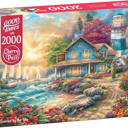 CherryPazzi Sunrise by the sea Puzzel 2000 Stukjes