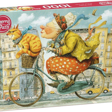 CherryPazzi Super Grandma Puzzel 1000 Stukjes