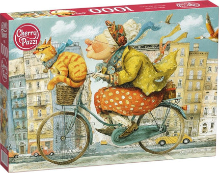 CherryPazzi Super Grandma Puzzel 1000 Stukjes