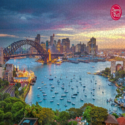 CherryPazzi Sydney Skyline Puzzel 1000 Stukjes