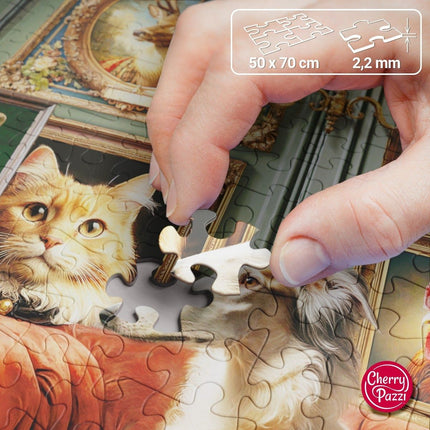 CherryPazzi The Aristocratic Menagerie Puzzel 1000 Stukjes