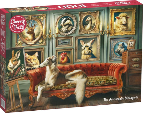 CherryPazzi The Aristocratic Menagerie Puzzel 1000 Stukjes