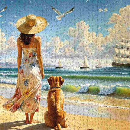 CherryPazzi The Blue Horizon Puzzel 1000 Stukjes