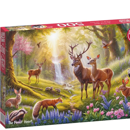CherryPazzi The Forest Heart Puzzel 500 Stukjes