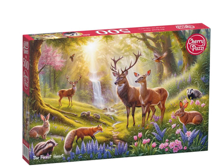CherryPazzi The Forest Heart Puzzel 500 Stukjes
