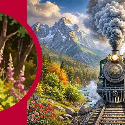 CherryPazzi The Golden Express Puzzel 1000 Stukjes