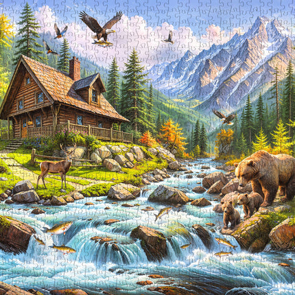 CherryPazzi The Living Valley Puzzel 1000 Stukjes