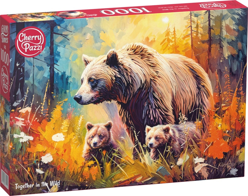 CherryPazzi Together in the Wild Puzzel 1000 Stukjes