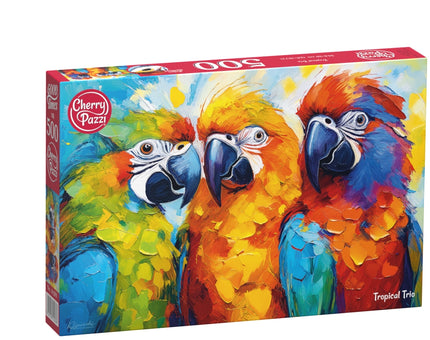 CherryPazzi Tropical Trio Puzzel 500 Stukjes