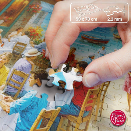 CherryPazzi Umbrella Alley Puzzel 1000 Stukjes