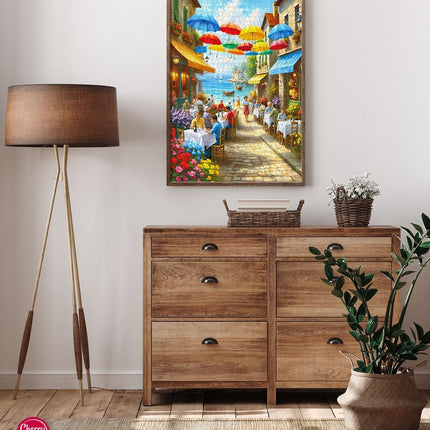 CherryPazzi Umbrella Alley Puzzel 1000 Stukjes