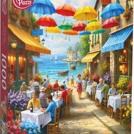 CherryPazzi Umbrella Alley Puzzel 1000 Stukjes