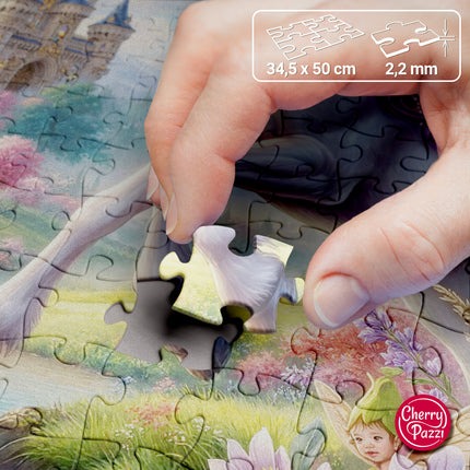 CherryPazzi Unicorn Fairyland Puzzel 300 Stukjes XL