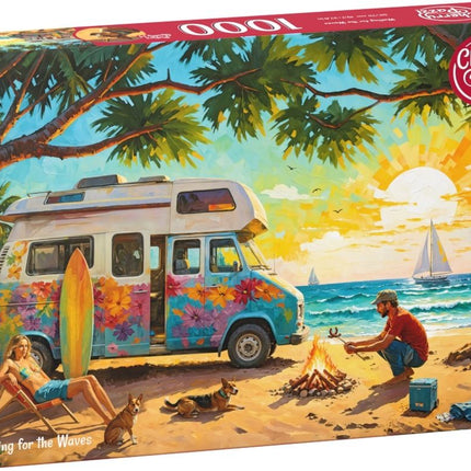 CherryPazzi Waiting for the Waves Puzzel 1000 Stukjes