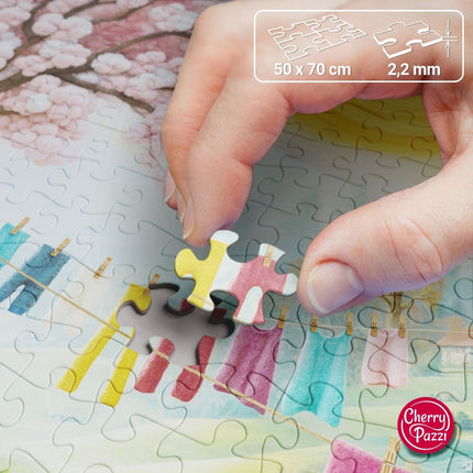 CherryPazzi Woollen Meadow Puzzel 1000 Stukjes