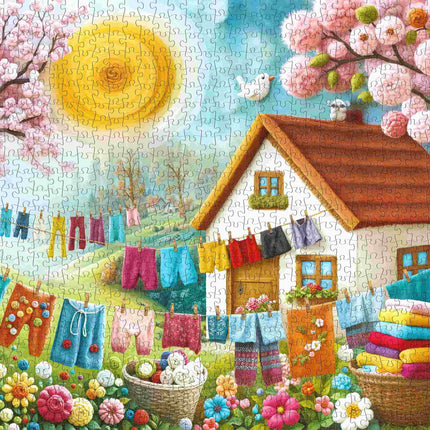 CherryPazzi Woollen Meadow Puzzel 1000 Stukjes