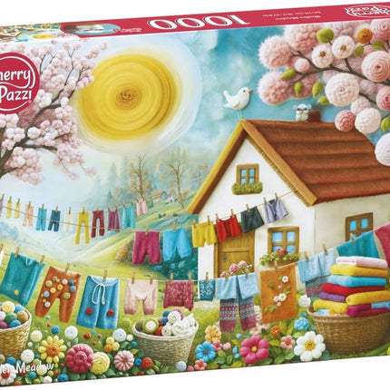 CherryPazzi Woollen Meadow Puzzel 1000 Stukjes