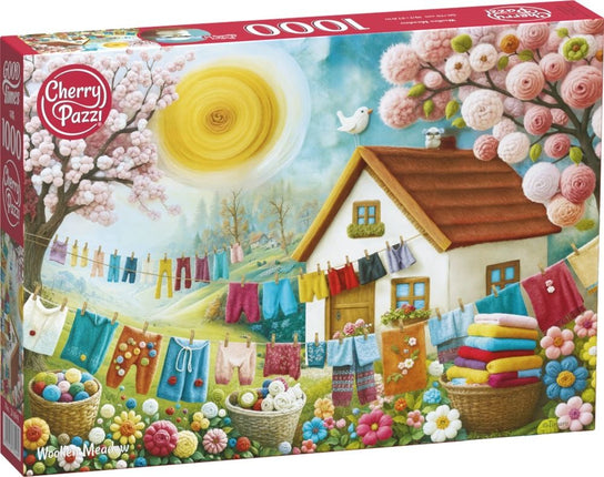 CherryPazzi Woollen Meadow Puzzel 1000 Stukjes