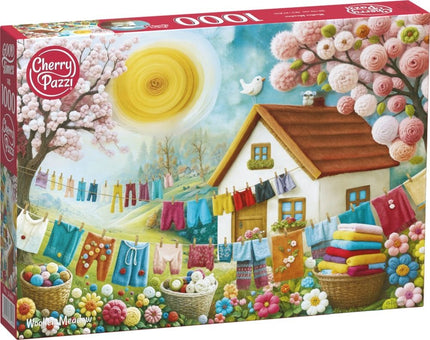 CherryPazzi Woollen Meadow Puzzel 1000 Stukjes