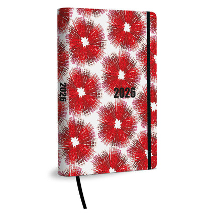 Comello 16-maanden Agenda Happy Red 2026