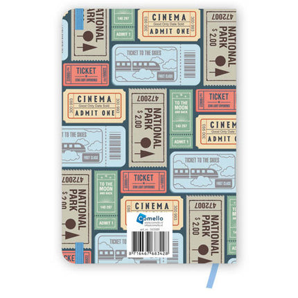 Comello 16-maanden Agenda Vintage Tickets 2026